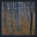 Gustav Klimt - Beech Grove I Trivet<br><div class="desc">Beech Grove I - Gustav Klimt,  Oil on Canvas,  1902</div>