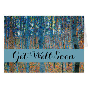 Gustav Klimt Beech Tree Forest Grove