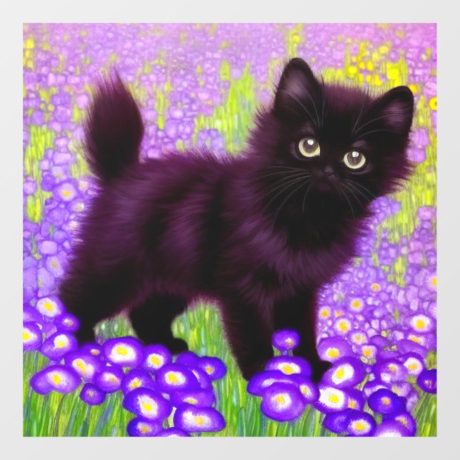 Gustav Klimt Black Kitten (Sheet)