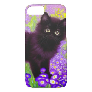 Gustav Klimt Black Kitten Case-Mate iPhone Case