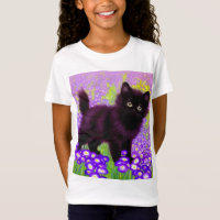 Gustav Klimt Black Kitten