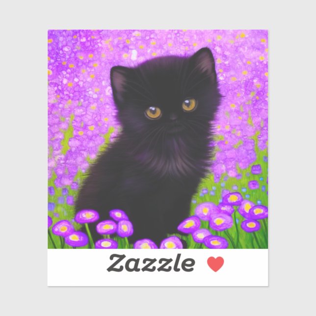 Gustav Klimt Cat (Sheet)