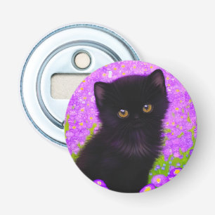 Gustav Klimt Cat Bottle Opener