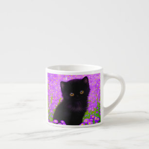 Gustav Klimt Cat Espresso Cup
