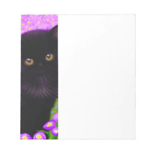 Gustav Klimt Cat Notepad