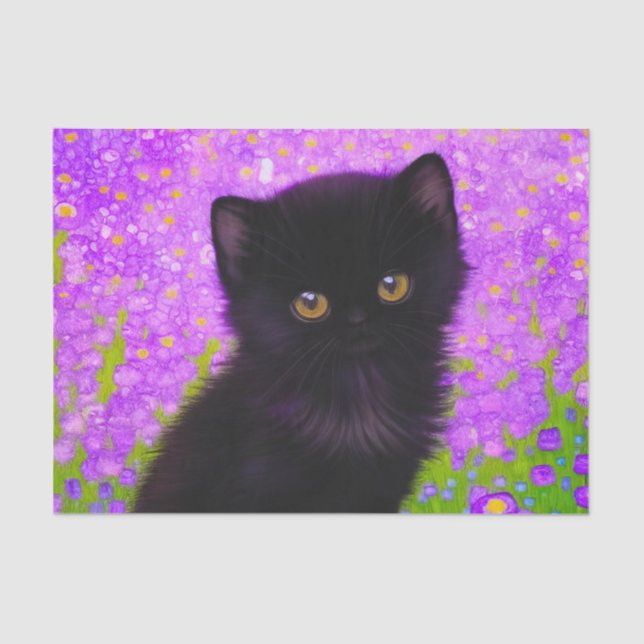 Gustav Klimt Cat Tissue Paper (Front)