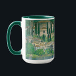 Gustav Klimt - Church in Cassone Mug<br><div class="desc">Church in Cassone / Landscape with Cypresses - Gustav Klimt,  Oil on Canvas,  1913</div>