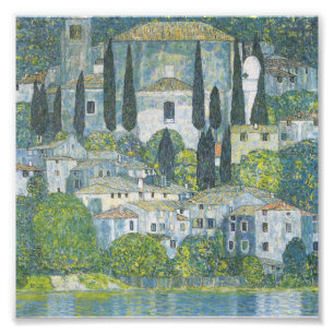 Gustav Klimt - Church In Cassone Photo Print