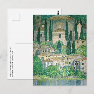 Gustav Klimt - Church in Cassone Postcard