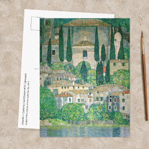 Gustav Klimt - Church in Cassone Postcard