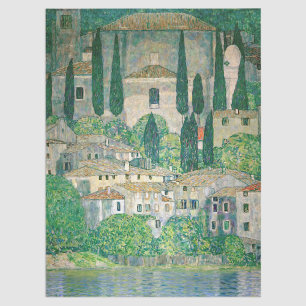 Gustav Klimt - Church in Cassone Tissue Paper