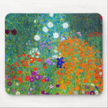 Gustav Klimt Cottage Garden Mouse Pad<br><div class="desc">Cottage Garden painted by Gustav Klimt circa 1905.</div>