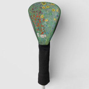 Gustav Klimt - Country Garden with Sunflowers Golf Head Cover
