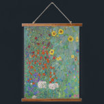 Gustav Klimt - Country Garden with Sunflowers Hanging Tapestry<br><div class="desc">Country Garden with Sunflowers / Farm Garden with Sunflowers - Gustav Klimt in 1905-1906</div>