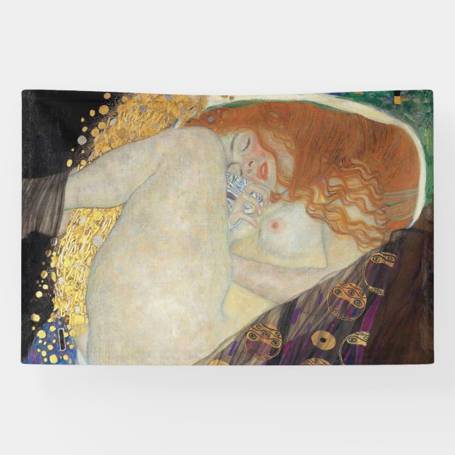 Gustav Klimt - Danae Banner (Horizontal)