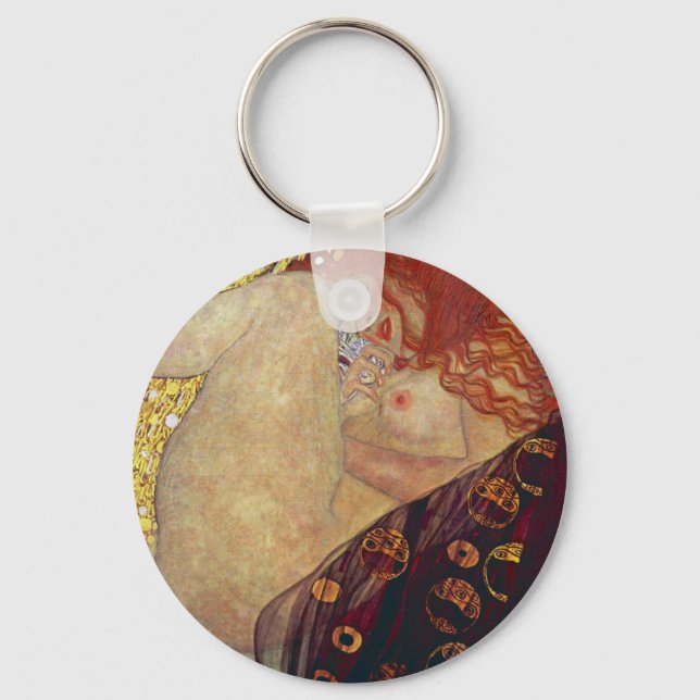Gustav Klimt , “ Danae ” Key Ring (Front)
