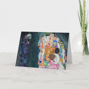 Gustav Klimt - Death and Life Card
