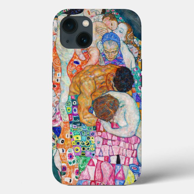 Gustav Klimt - Death and Life Case-Mate iPhone Case (Back)