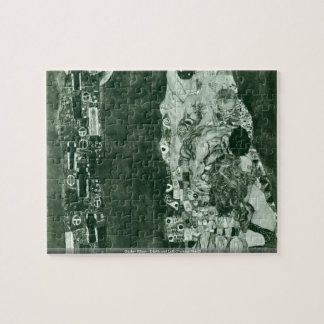 Gustav Klimt - Death and Life (Former State) puzzl Jigsaw Puzzle