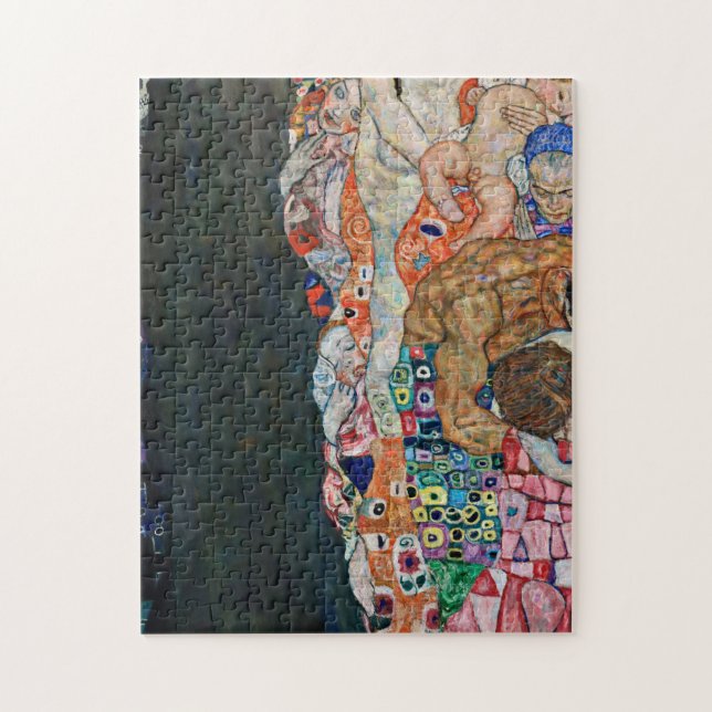Gustav Klimt - Death And Life Jigsaw Puzzle (Vertical)
