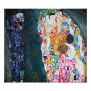 Gustav Klimt - Death and Life Photo Print