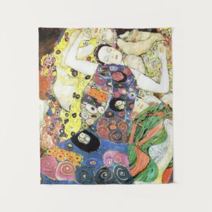 Gustav Klimt Die Jungfrauen Tapestry