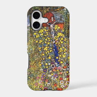 Gustav Klimt Farm Garden with Crucifix