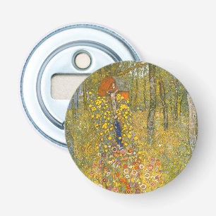 Gustav Klimt Farm Garden with Crucifix Bottle Opener