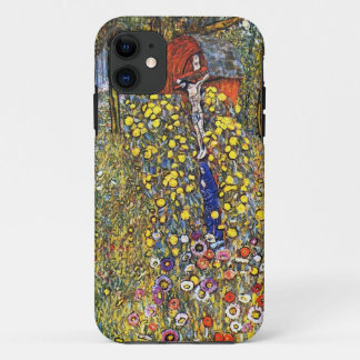Gustav Klimt  Farm Garden with Crucifix Case-Mate iPhone Case