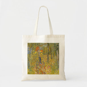 Gustav Klimt Farm Garden with Crucifix Tote Bag