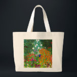 Gustav Klimt , "Farmhouse garden" Large Tote Bag<br><div class="desc">I made this product for those who like Gustav Klimt.</div>