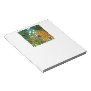 Gustav Klimt , "Farmhouse garden" Notepad