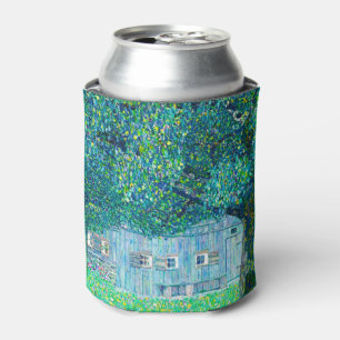 Gustav Klimt Farmhouse in Upper Austria Can Cooler