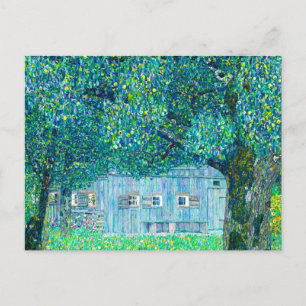 Gustav Klimt Farmhouse in Upper Austria Holiday Postcard