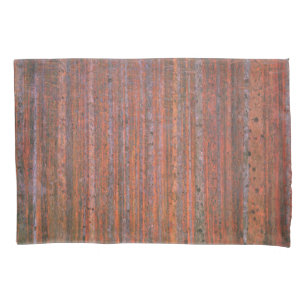 Gustav Klimt Fir Forest Tannenwald Red Trees Pillowcase