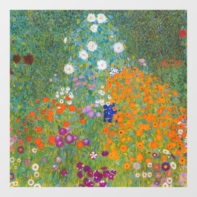 Gustav Klimt - Flower Garden (Sheet)