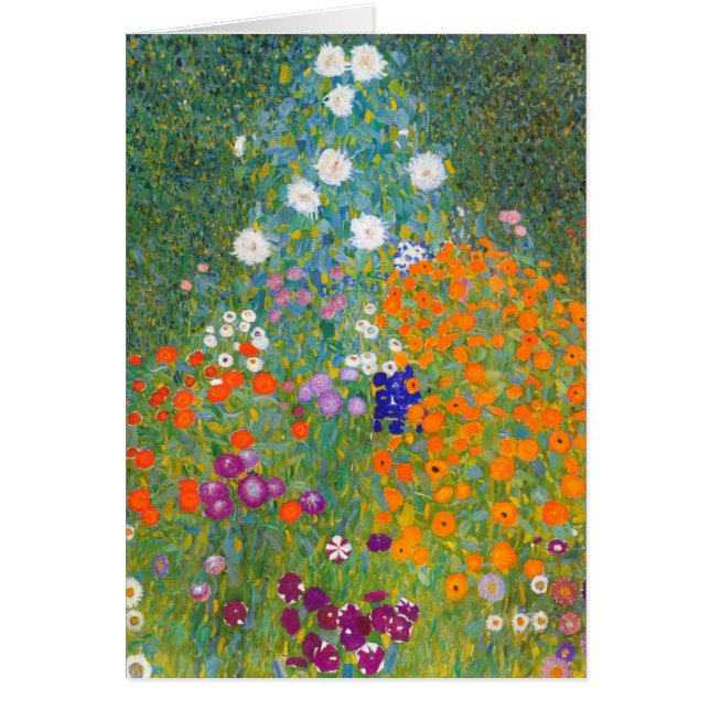 Gustav Klimt: Flower Garden (Front)
