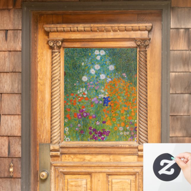 Gustav Klimt - Flower Garden (Home Door)