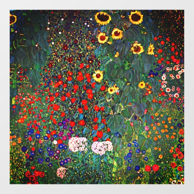 Gustav Klimt Flower Garden (Sheet)