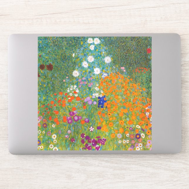Gustav Klimt - Flower Garden (Computer)