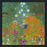 Gustav Klimt - Flower Garden Acrylic Print<br><div class="desc">Flower Garden - Gustav Klimt in 1905-1907</div>