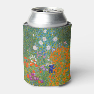 Gustav Klimt - Flower Garden Can Cooler