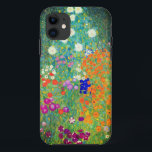 Gustav Klimt Flower Garden Case-Mate iPhone Case<br><div class="desc">iPhone Case featuring Gustav Klimt’s oil painting Flower Garden (1906). A beautiful garden of purple,  red,  white,  blue,  and orange flowers. A great gift for fans of Art Nouveau and Austrian art.</div>