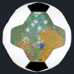 Gustav Klimt - Flower Garden Cornhole Set Soccer Ball<br><div class="desc">Flower Garden - Gustav Klimt in 1905-1907</div>