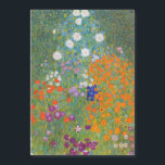 Gustav Klimt Flower Garden Cottage Nature<br><div class="desc">A beautiful garden painting - this is a classic painting by Gustav Klimt,  called Cottage Garden,  or Bauergarten,  1907,  which is a close up of a flower garden,  a colourful floral painting.</div>