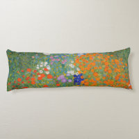 Gustav Klimt Flower Garden Cottage Nature