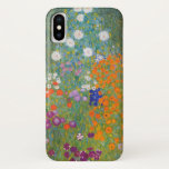 Gustav Klimt Flower Garden Cottage Nature Case-Mate iPhone Case<br><div class="desc">A beautiful garden painting - this is a classic painting by Gustav Klimt,  called Cottage Garden,  or Bauergarten,  1907,  which is a close up of a flower garden,  a colourful floral painting.</div>