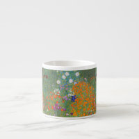 Gustav Klimt Flower Garden Cottage Nature
