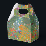 Gustav Klimt Flower Garden Cottage Nature Favour Box<br><div class="desc">A beautiful garden painting - this is a classic painting by Gustav Klimt,  called Cottage Garden,  or Bauergarten,  1907,  which is a close up of a flower garden,  a colourful floral painting.</div>