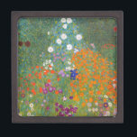 Gustav Klimt Flower Garden Cottage Nature Gift Box<br><div class="desc">A beautiful garden painting - this is a classic painting by Gustav Klimt,  called Cottage Garden,  or Bauergarten,  1907,  which is a close up of a flower garden,  a colourful floral painting.</div>
